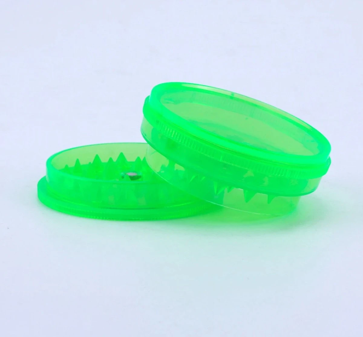 Grinder - Kruiden - Crusher - Plastic - Groen 1 Grinder - Kruiden - Crusher - Plastic - Groen