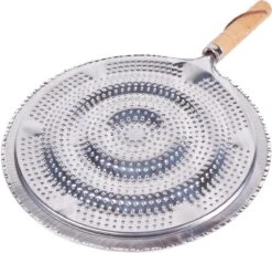 Merkloos Sudderplaat - RVS - Zilver - 21 Cm - Vlamverdeler