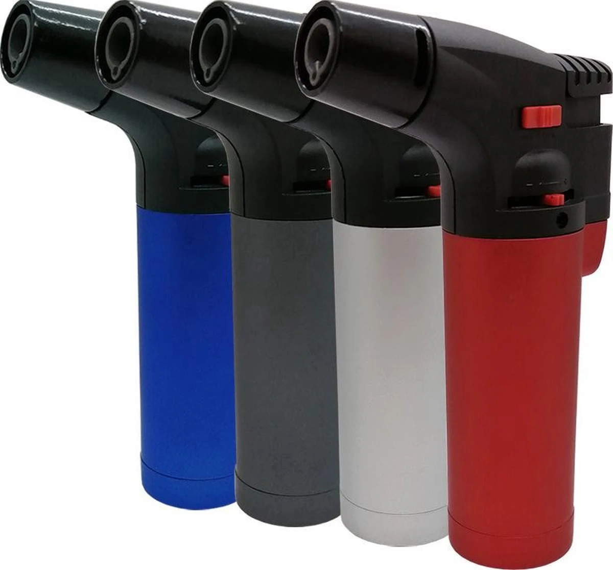 Crème Brûlée Brander - Aansteker - Gasbrander - Zwart 2 Crème Brûlée Brander - Aansteker - Gasbrander - Zwart - Afbeelding 2