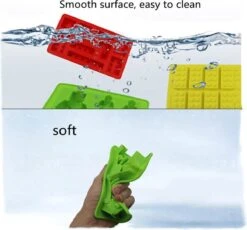 Merkloos TDR- Brick Robot Siliconen Ijsbakvormset - 5 Delig -Merkloos Winkel 1200x1118 15