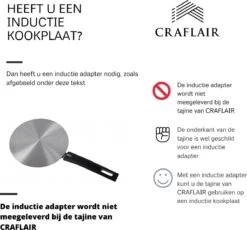 CRAFLAIR ~ Tajine ~ Ø 30 Cm ~ Geschikt Voor Inductie - Adapter ~ Handgemaakt ~ Geglazuurd Keramiek 10 CRAFLAIR ~ Tajine ~ Ø 30 Cm ~ Geschikt Voor Inductie - Adapter ~ Handgemaakt ~ Geglazuurd Keramiek -Merkloos Winkel 1200x1118 6