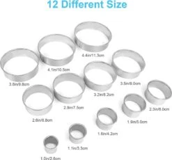 BOTC Uitsteekvorm - RVS - Roestvrijstaal - Uitsteekvormen Set - 12-delige Koekvormen - KTOOO156 -Merkloos Winkel 1200x1119 12