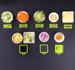 Merkloos Mandoline - Multifunctionele Groentesnijder - Groentesnijder - Keukengerei - Groentesnijder Met Opbergbox - Keukenmandoline - Allessnijder - Snijmachine - Groentehakker - Slicer Dicer - Groen - Groentesnijder Handmatig 10 Merkloos Mandoline - Multifunctionele Groentesnijder - Groentesnijder - Keukengerei - Groentesnijder Met Opbergbox - Keukenmandoline - Allessnijder - Snijmachine - Groentehakker - Slicer Dicer - Groen - Groentesnijder Handmatig -Merkloos Winkel 1200x1119 7