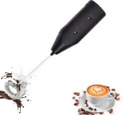 INTER-CAFFÈ® Elektrische Melkopschuimer - Handmatige Melkopschuimer - Melkschuimer - Zwart - 1 Jaar Garantie -Merkloos Winkel 1200x1123 23