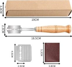 Lixda - Deegmesje - Lame - Lame Mes - Lame Brood - Incl 5 Mesjes Met Opberghoes - -Merkloos Winkel 1200x1124 13
