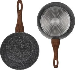 Edënbërg Stonetec Line - Wokpan Keramisch - 24 Cm - 3-laags Anti-aanbaklaag! -Merkloos Winkel 1200x1124