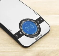 Brabantia Profile Keukenweegschaal - Rechthoekig - Met Kookwekker - RVS -Merkloos Winkel 1200x1126 10