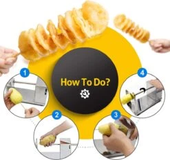 Uten YF-PT100 - Potato Twister - Aardappel Spiraal Snijder - Groentesnijder Voor Courgetti - Rvs -Merkloos Winkel 1200x1132 2