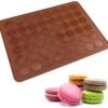 Merkloos Siliconen Vorm Voor Macarons - Macaron Bakmat - Oven Macaron Mal - 48 Vormen