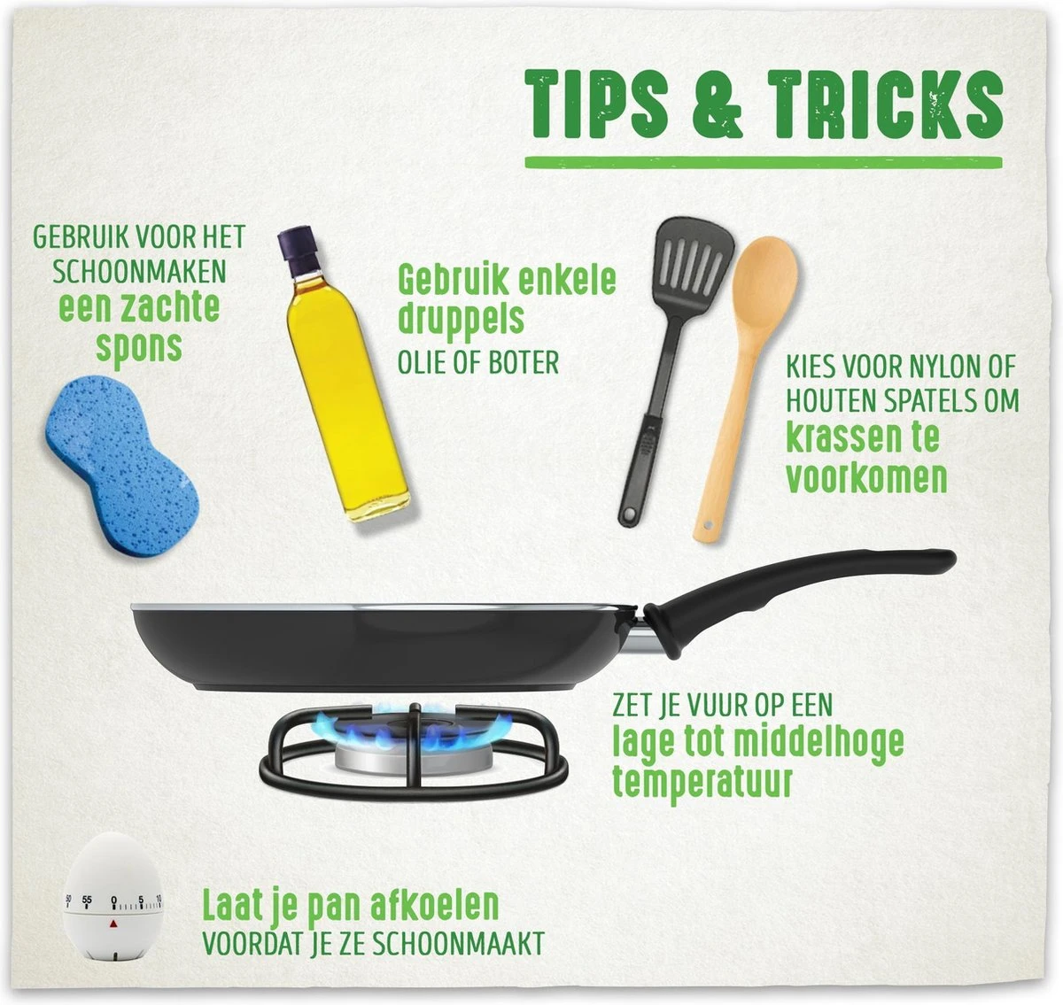 GreenChef Profile Plus Koekenpan 28cm - Zilverkleurig - Inductie - PFAS-vrij 4 GreenChef Profile Plus Koekenpan 28cm - Zilverkleurig - Inductie - PFAS-vrij - Afbeelding 4