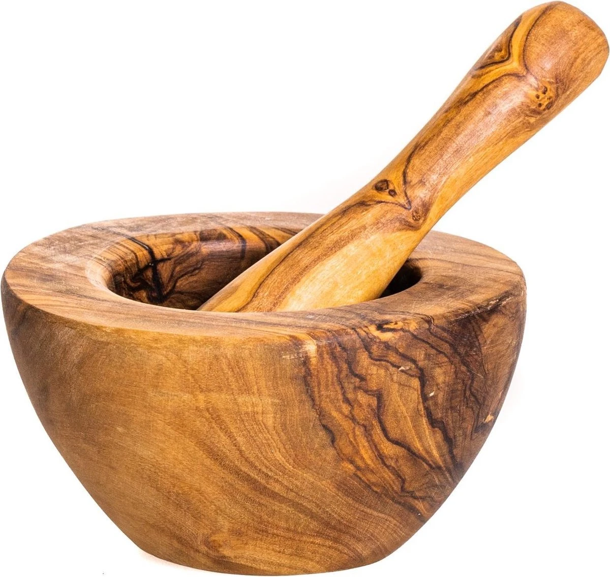 Jay Hill Vijzel Tunea - Olijfhout - ø 10 Cm 1 Jay Hill Vijzel Tunea - Olijfhout - ø 10 Cm