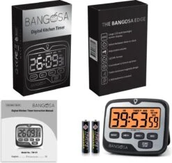 BanGosa® Magnetisch Digitale Kookwekker - Timer - RVS - Keukenwekker Digitaal - Digitale Keuken Timer - Stopwatch Met Magneet 17 BanGosa® Magnetisch Digitale Kookwekker - Timer - RVS - Keukenwekker Digitaal - Digitale Keuken Timer - Stopwatch Met Magneet -Merkloos Winkel 1200x1138 10