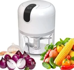 Draagbare USB Foodprocessor - Oplaadbare Keukenmixer - 250 ML Capaciteit - Geschikt Voor Babyvoeding , Groente En Smoothie - Mini Blender - Blender To Go - Voor Onderweg -Merkloos Winkel 1200x1139 16