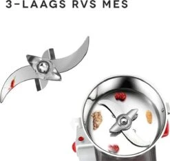 Professionele Graanmolen Elektrisch 700 Gram - Kruiden Maler - Sprice Grinder - Kruidenmolen - RVS - 2500W 15 Professionele Graanmolen Elektrisch 700 Gram - Kruiden Maler - Sprice Grinder - Kruidenmolen - RVS - 2500W -Merkloos Winkel 1200x1139 4