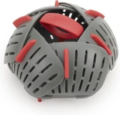 Opvouwbare Stomer - 16 Cm - Grijs/Rood - Joseph Joseph | Duo