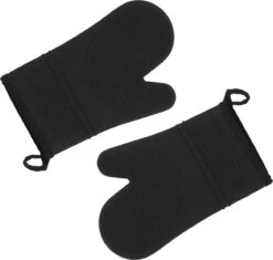 Westerhof Premium Ovenwanten – Siliconen Ovenhandschoenen - Bescherming Tot 230°C– Hittebestendig-Zwart -Merkloos Winkel 1200x1141