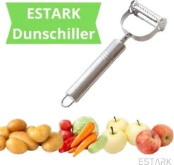 ESTARK® Dunschiller - Julienne & Groenteschiller - Groentesnijder - Uiensnijder - Spiraalsnijder - Juliennerasp - Juliennesnijder - Sliertensnijder - Multifunctionele Groenten Schiller Aardappel Schiller - Dunschiller RVS 30 ESTARK® Dunschiller - Julienne & Groenteschiller - Groentesnijder - Uiensnijder - Spiraalsnijder - Juliennerasp - Juliennesnijder - Sliertensnijder - Multifunctionele Groenten Schiller Aardappel Schiller - Dunschiller RVS -Merkloos Winkel 1200x1141 4