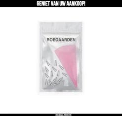 Spuitzak Met Spuitmondjes | Herbruikbaar | 14 Spuitmondjes | Roze -Merkloos Winkel 1200x1142 21