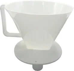 Koffiefilterhouder Met Tuit - Wit