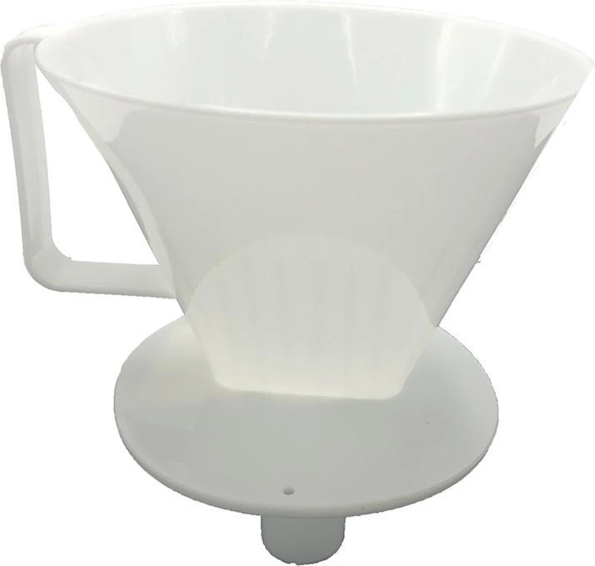 Koffiefilterhouder Met Tuit - Wit 1 Koffiefilterhouder Met Tuit - Wit