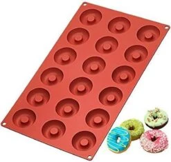 Mini Donut Vorm - Mal Voor Mini Donuts Voor Gebak, Snoepjes Of Cake - 18stuks - Holy Moldy