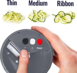 Kitchen4you Groentesnijder - Uiensnijder - Spiraalsnijder - 3 Standen -Merkloos Winkel 1200x1144 1