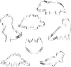 Dinosaurus Uitsteekvormen Set - 7 Dino Vormpjes - Cookie Cutters Voor Deeg/Koekjes Bakken 7 Dinosaurus Uitsteekvormen Set - 7 Dino Vormpjes - Cookie Cutters Voor Deeg/Koekjes Bakken -Merkloos Winkel 1200x1144 11