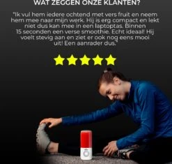 Swissl Blender To Go – Draadloze Smoothie Maker - Draagbare Mini Blender - Juicer - Wit -Merkloos Winkel 1200x1144 17