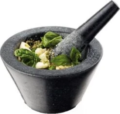 Boska Vijzel Herbs - Graniet - Met Stamper - Zwart - Ø 17,5 Cm -Merkloos Winkel 1200x1144 7