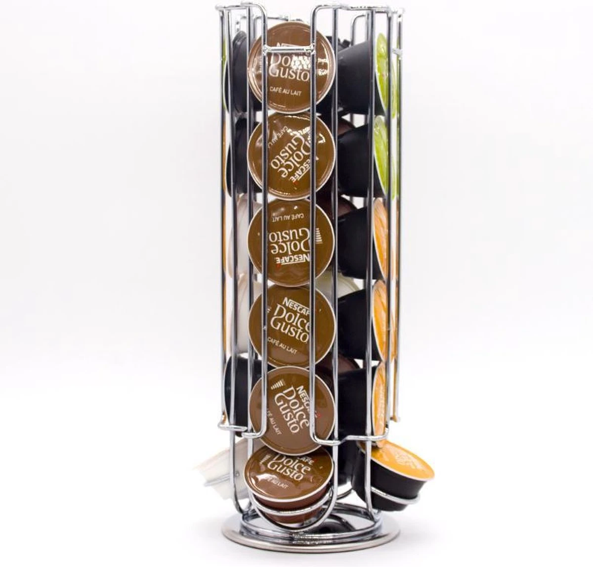 Dolce Gusto Cuphouder - Dolce Gusto Capsulehouder - Dolce Gusto - Capsulehouder Dolce Gusto - Draaibaar - Koffie - Zilver - 24 Capsules 8 Dolce Gusto Cuphouder - Dolce Gusto Capsulehouder - Dolce Gusto - Capsulehouder Dolce Gusto - Draaibaar - Koffie - Zilver - 24 Capsules - Afbeelding 8