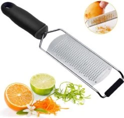 Salawi Rasp - Handrasp - Citroenrasp - Kaasrasp -keukenrasp - RVS - Gemberrasp - Knoflookrasp - Zwart -Merkloos Winkel 1200x1146 6