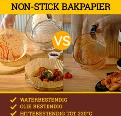 Beyeza Airfryer Bakpapier - Geschikt Voor Airfryer XL En XXL - Wegwerpbakjes - 20 Tot 23cm - 50 Stuks 11 Beyeza Airfryer Bakpapier - Geschikt Voor Airfryer XL En XXL - Wegwerpbakjes - 20 Tot 23cm - 50 Stuks -Merkloos Winkel 1200x1147 16