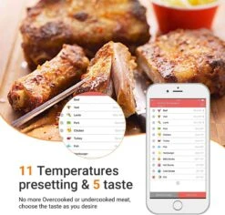 Inkbird IBT-4XS Bluetooth Thermometer - Keukenthermometer - Oplaadbare Accu 26 Inkbird IBT-4XS Bluetooth Thermometer - Keukenthermometer - Oplaadbare Accu -Merkloos Winkel 1200x1148 12