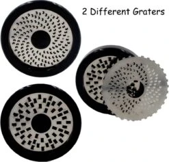 Merkloos Fastsurfe - ABS + Rvs Kaasrasp 2 Patroon - Mes - Keuken Gadgets - Chocolade Rasp - Boter - Voedsel Molen - Kaasrasp - Snijmachine -Merkloos Winkel 1200x1149 6