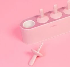 Cabau IJsjeshouder - IJslollymaker - Waterijsjes Maker - Stof- En Lekvrij - Zachte Siliconen - 4 Ijsjes - Perfect Voor De Cabau High Protein Ice Cream -Merkloos Winkel 1200x1150 8