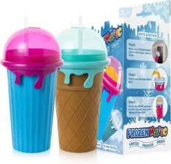 Belenthi Slushy Maker - Slush Puppy Maker - Slushy Cup - Ijsvormpjes - Incl. Eetlepel En Rietje- Slush Puppy Machine 14 Belenthi Slushy Maker - Slush Puppy Maker - Slushy Cup - Ijsvormpjes - Incl. Eetlepel En Rietje- Slush Puppy Machine -Merkloos Winkel 1200x1151 5