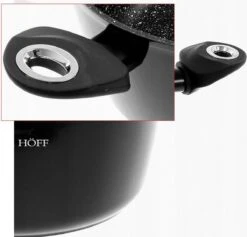 Pannenset - Kookpan - Inductie - 15 Delig Marmeren Coating - Zwart -Merkloos Winkel 1200x1152 1