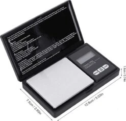 Imtex Precisie Weegschaal - Keukenweegschaal - Tot 1000 Gram - Zwart -Merkloos Winkel 1200x1153 26