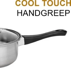 KitchenPrince 12-Delige Pannenset RVS - Pottenset - Kookpannen - Koekenpan - Steelpan - Bakpan - PFAS-Vrij - Pannenset - Pannenset Inductie - Antiaanbaklaag - Koekenpannenset -Merkloos Winkel 1200x1153 4