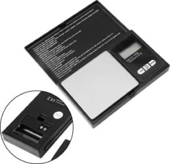 Imtex Precisie Weegschaal - Keukenweegschaal - Tot 1000 Gram - Zwart -Merkloos Winkel 1200x1156 10