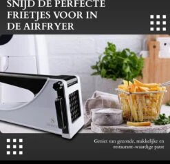 Salincio Frietsnijder – Sterke RVS Mes - Patatsnijder - Groentesnijder - Mes Voor Patat - Compact En Veilig -Merkloos Winkel 1200x1157 4