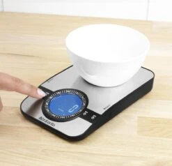 Brabantia Profile Keukenweegschaal - Rechthoekig - Met Kookwekker - RVS -Merkloos Winkel 1200x1158 15