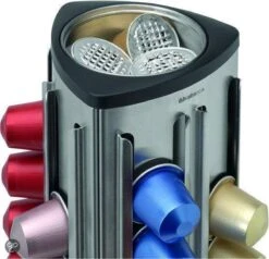 Brabantia Capsulehouder - Met Uitneembaar Bakje - Matt Steel - Geschikt Voor Nespresso Cups -Merkloos Winkel 1200x1158 19