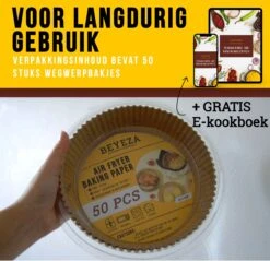 Beyeza Airfryer Bakpapier - Geschikt Voor Airfryer XL En XXL - Wegwerpbakjes - 20 Tot 23cm - 50 Stuks 15 Beyeza Airfryer Bakpapier - Geschikt Voor Airfryer XL En XXL - Wegwerpbakjes - 20 Tot 23cm - 50 Stuks -Merkloos Winkel 1200x1160 23