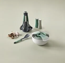 Schalenset Met Maatlepels, Groen, Set Van 9 Stuks - Joseph Joseph | Editions -Merkloos Winkel 1200x1160 24