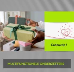 1FORME Pannenonderzetter Hittebestendig Tot 230° - EXCLUSIEF VERPAKT - 4 Stuks PREMIUM SILICONEN Zwart -Merkloos Winkel 1200x1160 32