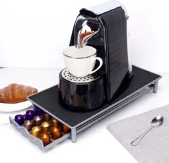 Capsulehouder Met Lade - Geschikt Voor Nespresso Koffiecups - 40 Capsules - Plateau Voor Koffiecupmachine – Zilver/grijs -Merkloos Winkel 1200x1162 26