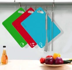 Olivivi - Snijplank Kunststof - Snijplankenset - Snijplanken - Cutting Board - Flexibel - Set 4 Stuks -Merkloos Winkel 1200x1162 9