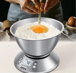 IMTEX - Digitale Precisie Keukenweegschaal - Weegschaal Keuken - Digitale Precisie Keukenweegschaal - 1 Gr Tot 5 Kg -Merkloos Winkel 1200x1163 17