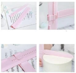 Verstelbare Gladstrijker - Fondant Schraper - Taart Decoratie Soepeler - Versier Gereedschap - Glad Strijken Van Cake En Taart - Glazuur Smoother - Voor Botercrème, Ganache Marsepein En Glazuur - 1 Stuks -Merkloos Winkel 1200x1163 19